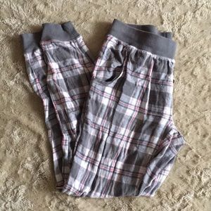 Cozy Plaid pajama joggers
